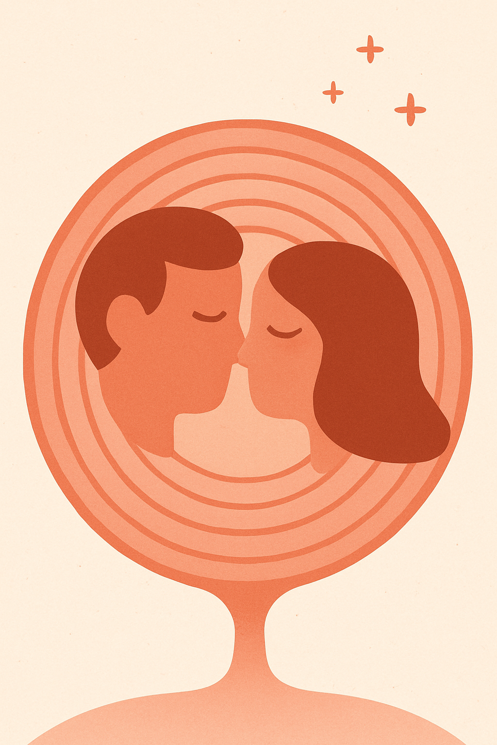 Captura do app Twogether — perfil do casal e marcos da relação